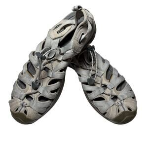 Keen Women’s Whisper Waterproof Sandals Size 10 US / 40.5 EU Grey Outdoor Shoes
